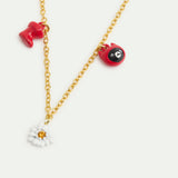 Puss in Boots thin charm bracelet