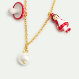 Little Red Riding Hood thin charm bracelet