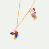 Little Pigs pendant necklace
