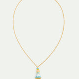 Alice pendant necklace and imitation pearl