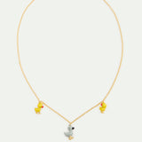 Ugly Duckling and Ducklings Necklace