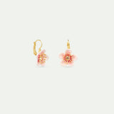 Pink Cherry Blossom Sleeper Earrings