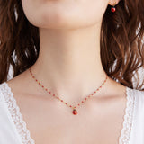 Red and Black Ladybird Hook Earrings