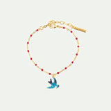 Blue Swallow Fine Bracelet