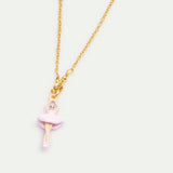 Light Pink Ballerina and Cristal Bracelet
