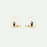 Phantom of the Opera Gondola Hoop Earrings