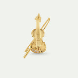Paris Opera Gold Cello Brooch