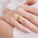 Paris Opera Gold Piano Ring