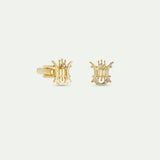 Paris Opera Gold Lyre Cufflinks