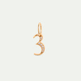 Number 3 Pendant "Creativity and Generosity"
