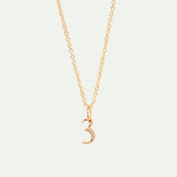 Number 3 Pendant "Creativity and Generosity"
