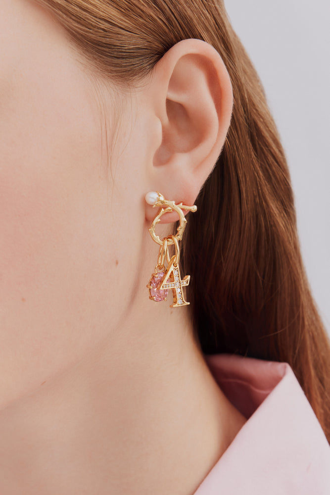 Number 4 Pendant "Discipline and Caution"