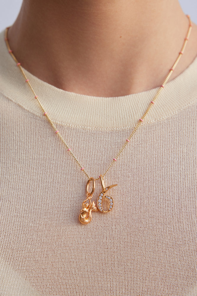 Number 6 Pendant "Calm and Generosity"