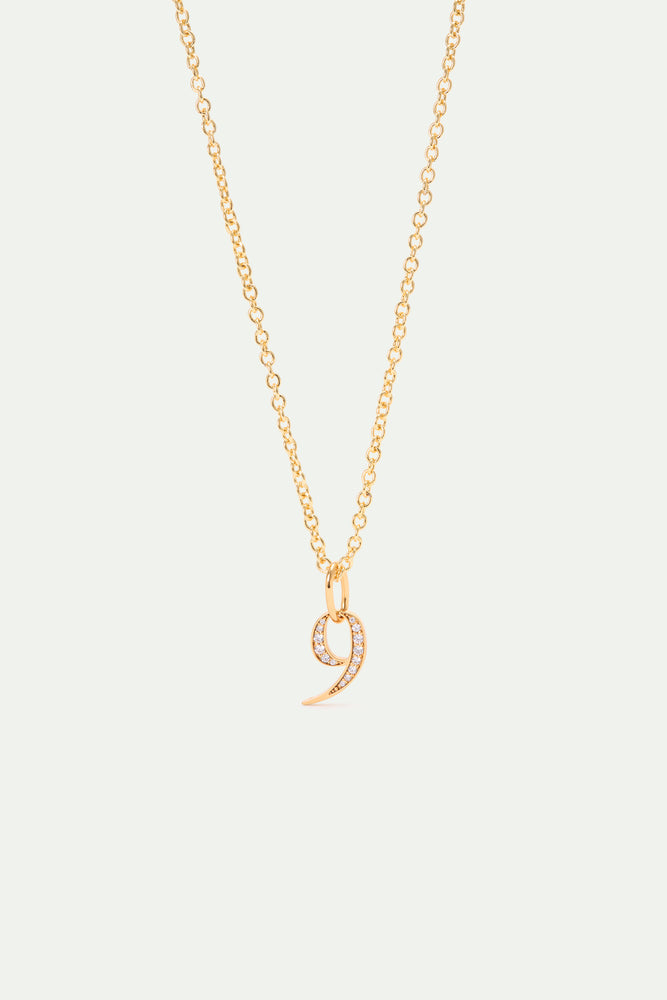 Number 9 Pendant "Altruism and Kindness"