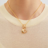 Golden Magic Bean Pendant