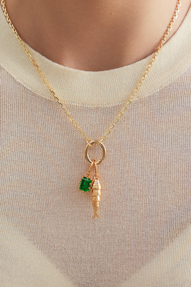 Fish Pendant "Luck and Virtue"