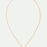 Gold Mona Lisa Rose and Pink Crystal Necklace