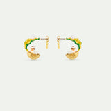 Thumbelina in Walnut Post Earrings