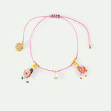 Hansel and Gretel Pink Bracelet