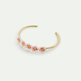 Mini Cherry Blossom Cuff Bracelet