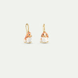 Lop Rabbit Hoop Earrings