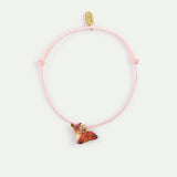 Pink Cord Fawn Bracelet