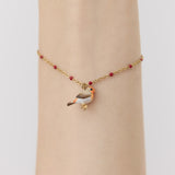 Robin Pendant Bracelet