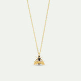 Gold Bees and Crystal Bracelet