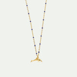 Gold Dolphin Pendant Necklace