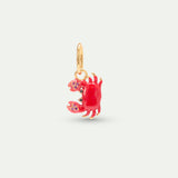 Red Crab and Crystal Pendant: Protection and Change
