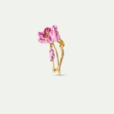 Purple Tulip Brooch