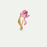 Purple Tulip Brooch