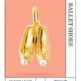 Ballet Shoe Pendant