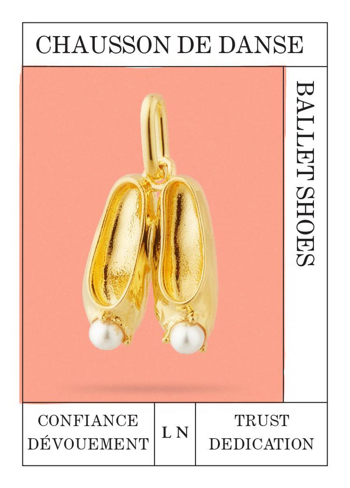 Ballet Shoe Pendant