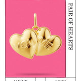 Pair of Hearts Pendant