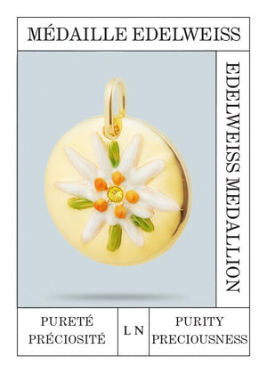 Edelweiss Flower Pendant