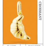 Golden Croissant Pendant