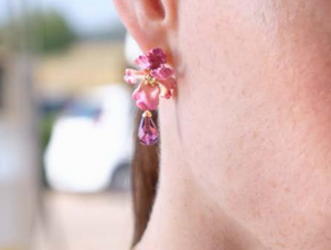✨USA EXCLUSIVE✨ Bearded Iris Post Earrings – Les Néréides