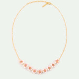 Mini Cherry Blossom Statement Necklace