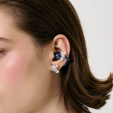 Blue Myosotis Post Earrings