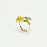 Gardens In Provence Mimosa Adjustable Ring