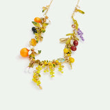 Gardens In Provence Multi Short Necklace
