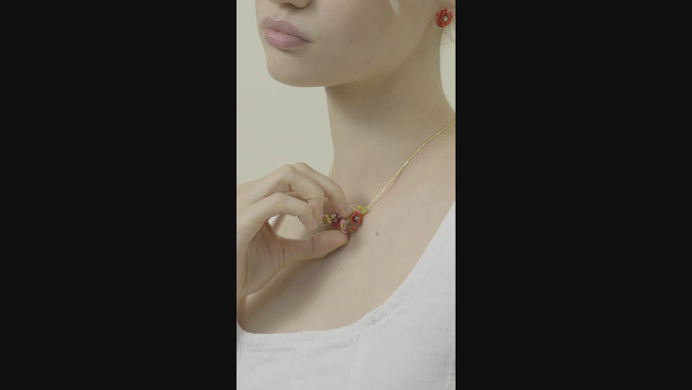
            
                Load and play video in Gallery viewer, Poppy and Daisy Statement Necklace
            
        