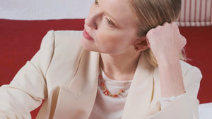 
            
                Load and play video in Gallery viewer, Roses, Cultured Pearl and Stone Statement Necklace
            
        