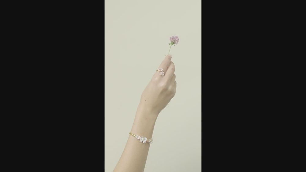 
            
                Load and play video in Gallery viewer, Flower Bouquet and Round Stone Bangle Bracelet
            
        