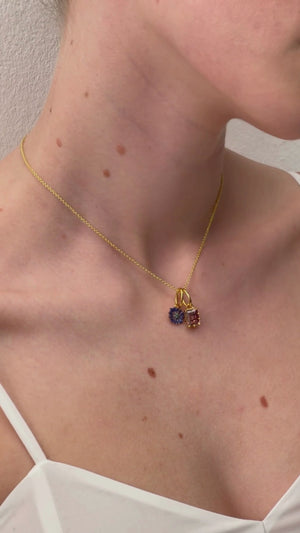 
            
                Load and play video in Gallery viewer, Cornflower Pendant - Memory and Resilience
            
        