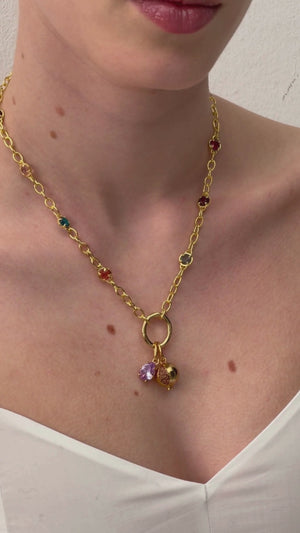 
            
                Load and play video in Gallery viewer, Lavender Purple Stone Pendant - Serenity and Carefreeness
            
        