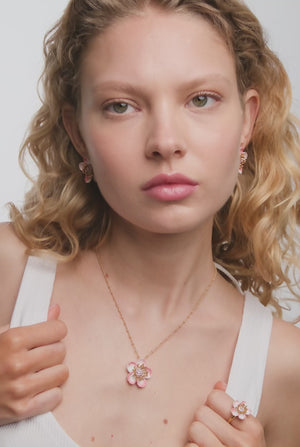 
            
                Load and play video in Gallery viewer, Apple Blossom Clip-On Earrings
            
        