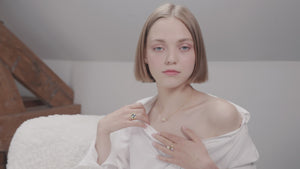 
            
                Load and play video in Gallery viewer, Bog Arum and Pink Stone Statement Necklace
            
        