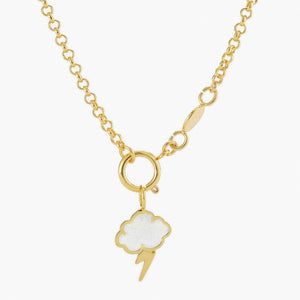 Cloud and Lightning Charm